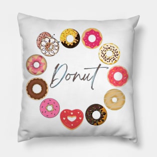 Donuts Collection Pillow