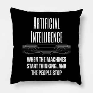 Artificial Intelligence Pillow