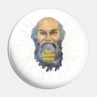 Ram Dass Be Here Now Pin