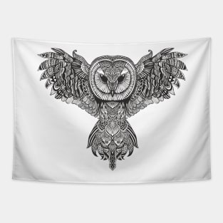 barn owl Tapestry