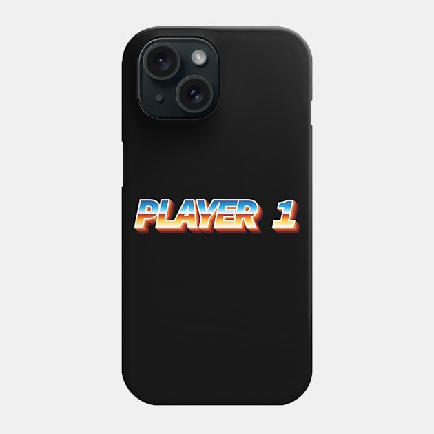 Player 1 Phone Case by Sthickers