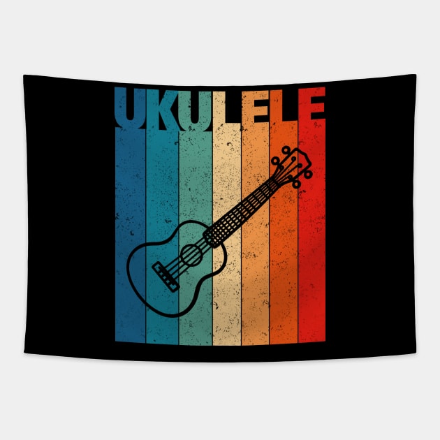 Vintage Ukulele Tapestry by LotusTee