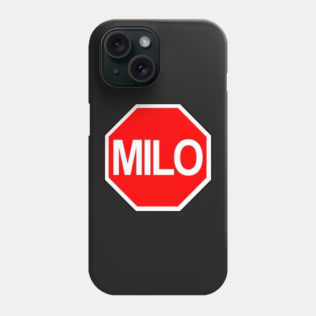 Milo Murphy's Law Stop Sign Phone Case by RobotGhost