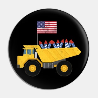 4th of july patriotic Pin