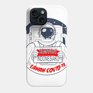 lawan covid Phone Case