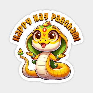 Cute Naga Panchami Cobra Magnet