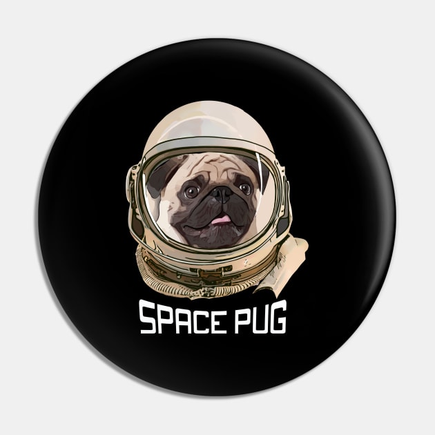 Space Pug, pug face, pug lovers, astronaut pug Pin by Collagedream