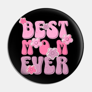 Best Mom Ever boho vintage design Pin