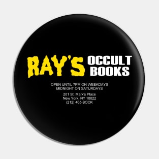 Ray's Occult Books Pin