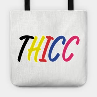 Colorful THICC Tote