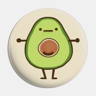 Kid Avocado Hug Cuddle Pin