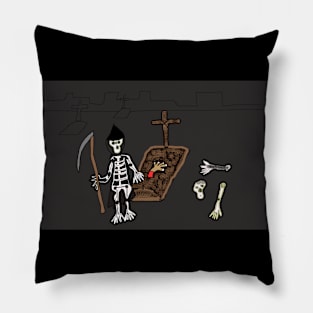 The Death on Cemetery Pillow