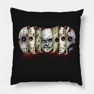 Killer Breakdown - Jason Vorhees insprided design Pillow