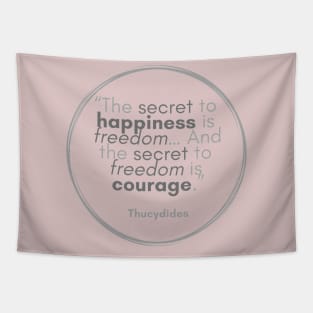 Freedom quote Tapestry