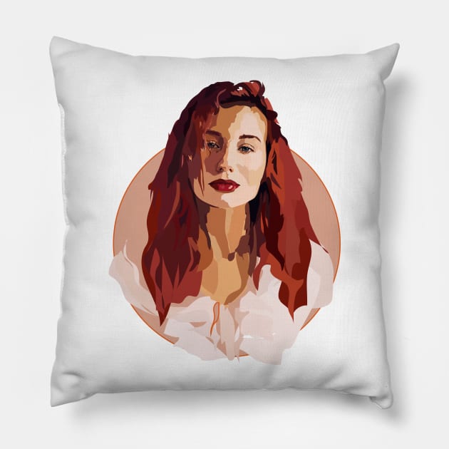 Tori Amos Pillow by annamckay