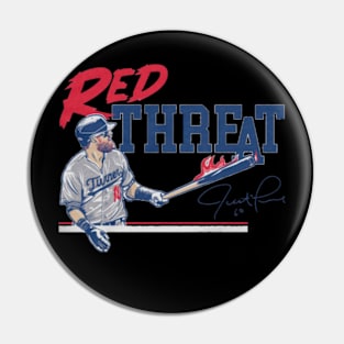 Justin Turner The Red Threat Pin