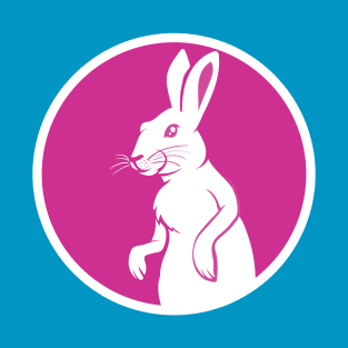 Easter Bunny in Circle T-Shirt