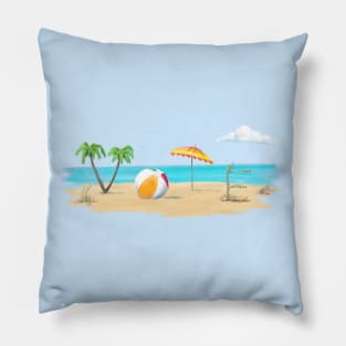 Vote (Beach Version) Pillow