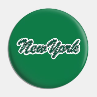 Football Fan of New York Pin