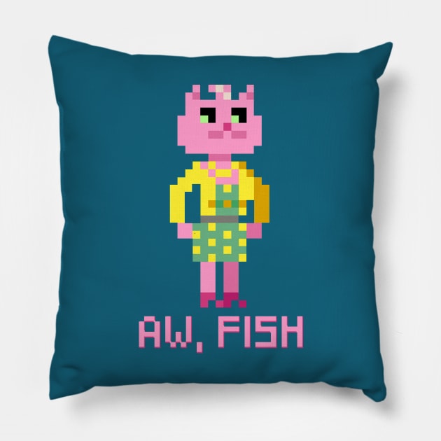 Princess Carolyn BoJack Horseman Pillow by RobyL