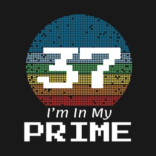 37 Year Old Prime Birthday T-Shirt