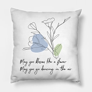 Blossom and Dancing Flower Pillow