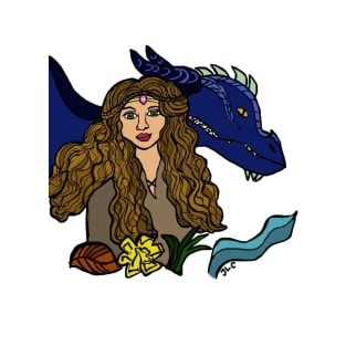 Nature Girl with Dragon T-Shirt