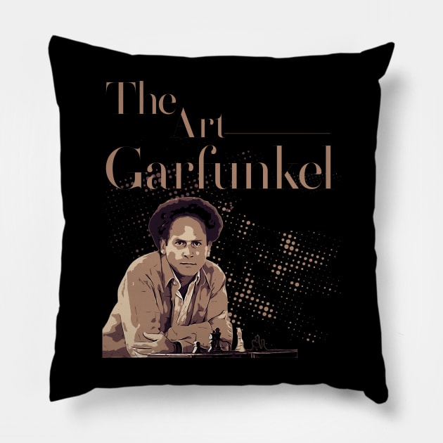 The Art Garfunkel Pillow by Degiab