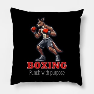 Boxing: Punch with purpose Kangaroo Pillow