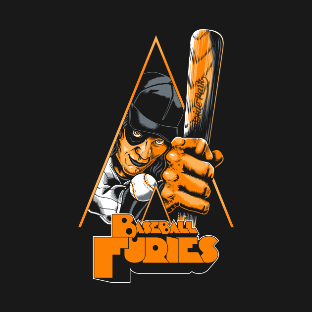 Baseball Furies - Clockwork Orange - Cult Movie by Nemons