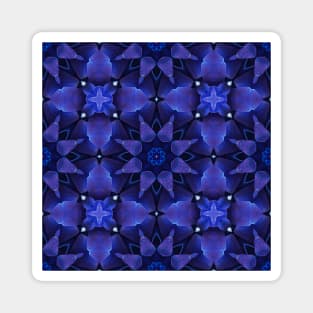 Royal Blue Hydrangea Pattern 3 Magnet