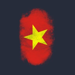 Vietnam Flag Souvenir - Distressed Vietnamese Design T-Shirt