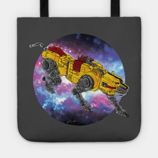 FYI Yellow Mini-Lion Bot Tote