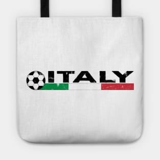 Italy Football Fan. Italy Soccer Design Tote