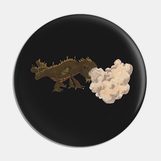 The Bellowing Fart Pin by Hominid