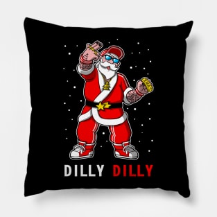 Dilly Dilly Santa Claus Hipster Pillow