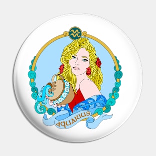 AQUARIUS Pin