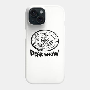 Dear Snow - Snow Fight Phone Case