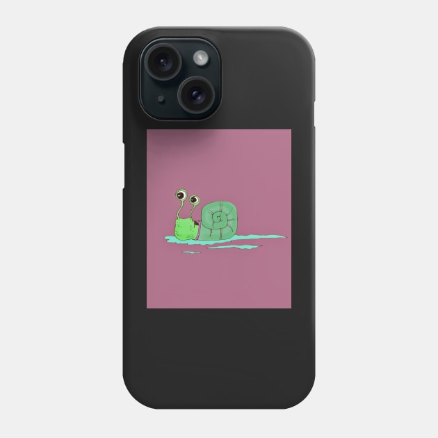 Snail Phone Case by Lizuza