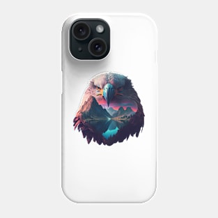 Eagle landscape Phone Case