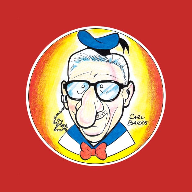 Carl Barks (Self Portrait) by dumb stuff, fun stuff