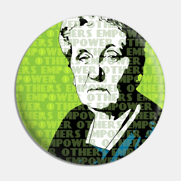 Jane Addams Empower Others Pin by candhdesigns