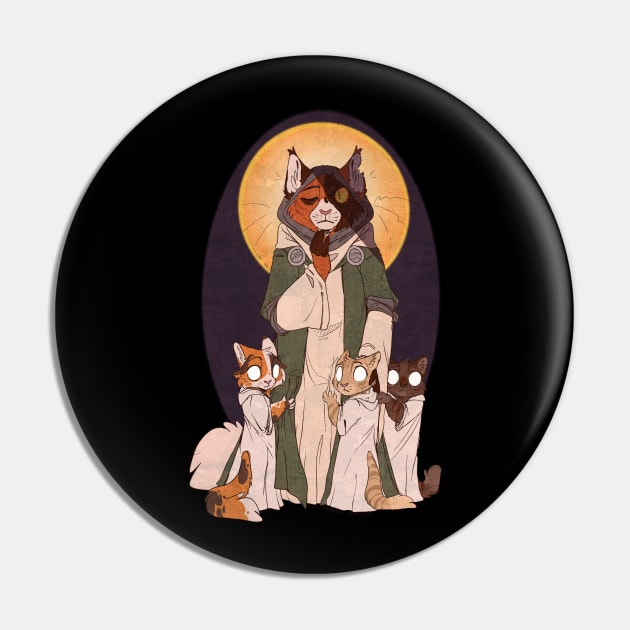 Patron Saint Mapleshade Pin by FoxintheBushStudios