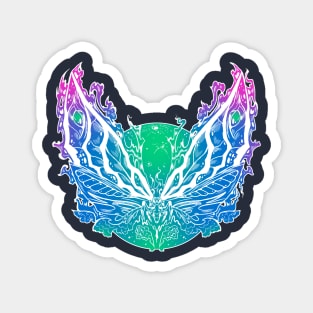 Kaiju Fantasy Moth Magnet