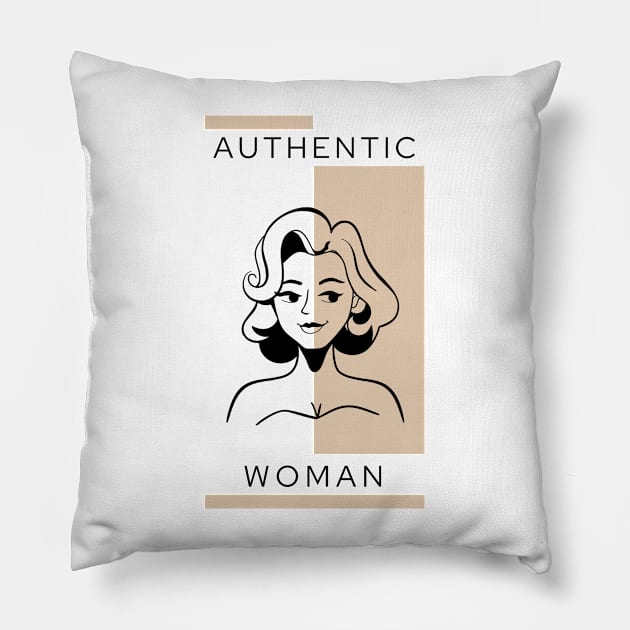 support women's rights Pillow by Pop on Elegance