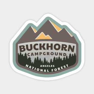 Buckhorn Campground Angeles National Forest Logo Magnet