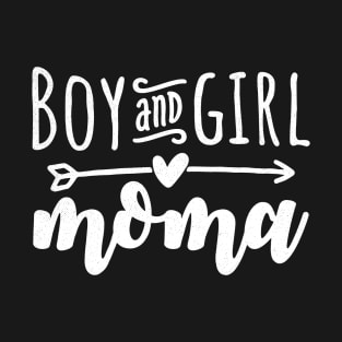 Boy And Girl Mama T-Shirt