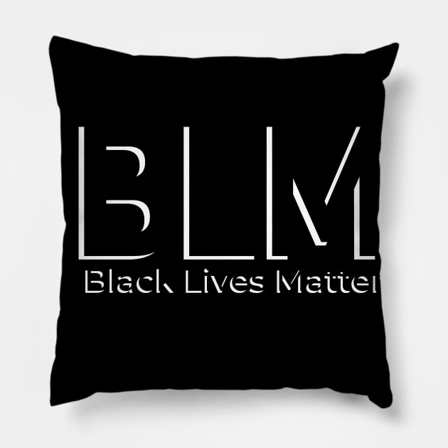 Black Lives Matter Pillow by LAMUS