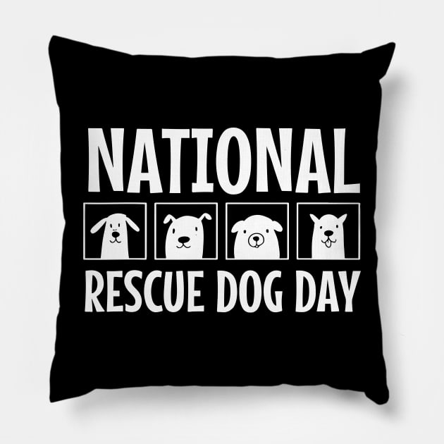 National Rescue Dog Day Pillow by LEGO