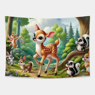 Creatures of the Forest Tapestry